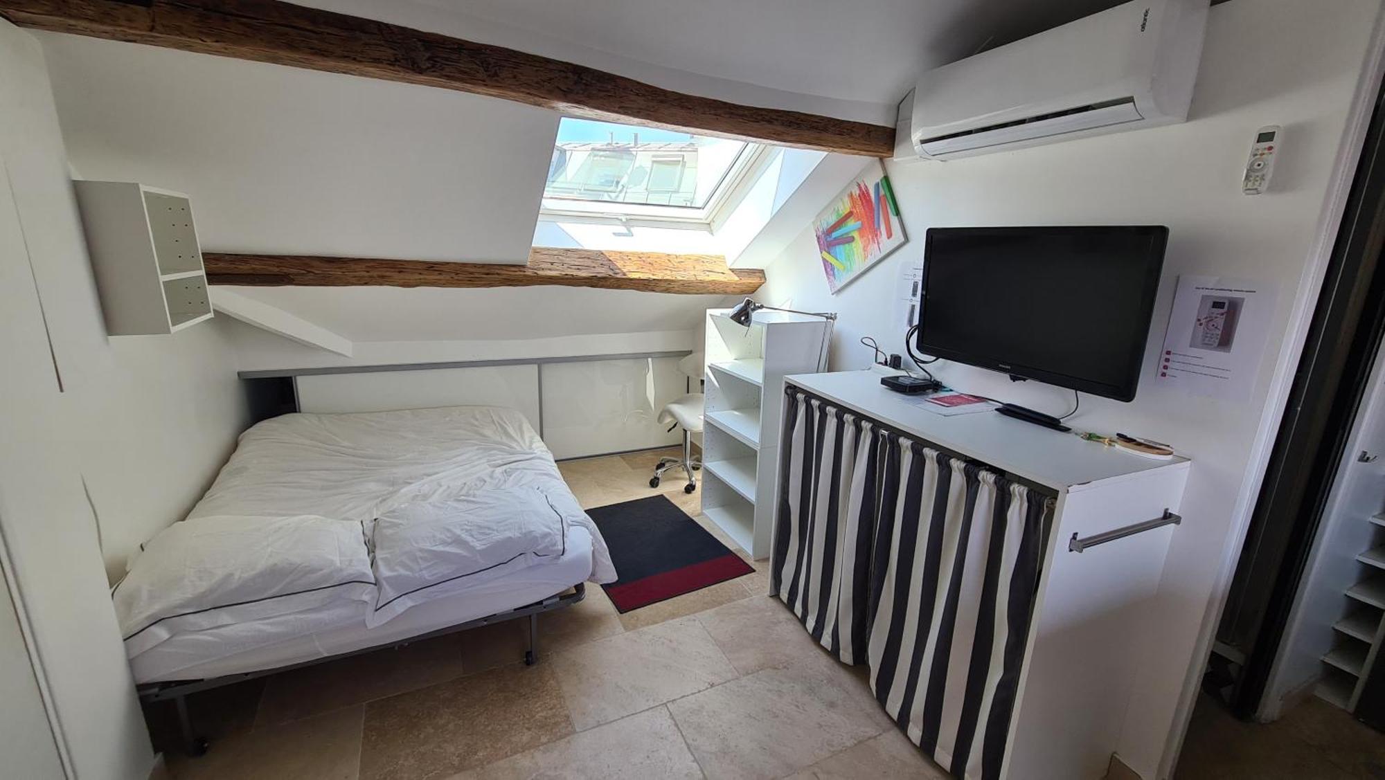 Appartement Coeur De Paris Avec Vue Sur Les Toits Exteriör bild